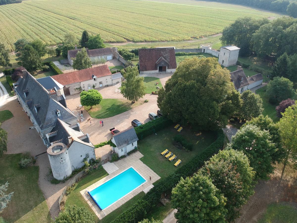 Bed and Breakfast Manoir De Chaix Truyes Экстерьер фото